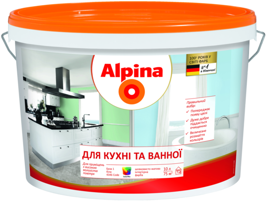 Küche und Bad - Alpina фарби, лаки